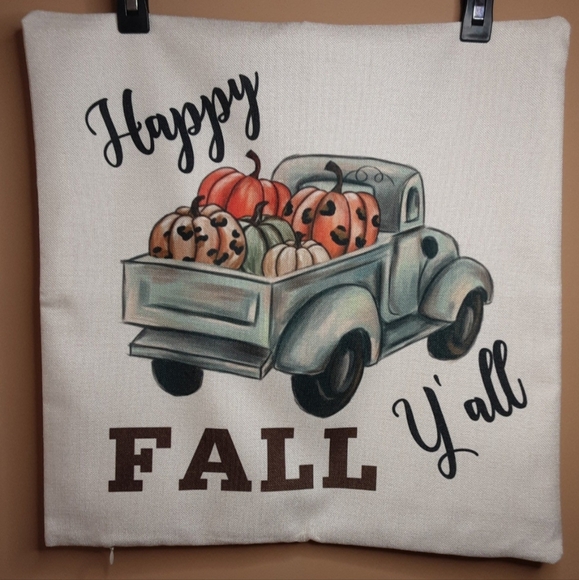 NEW Set of 4 Fall/Thanksgiving Pillowcovers - gnomes, leopard print - Picture 2 of 12